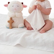 4 Pcs Baby Baptism Gifts Sets Includes Babies Security Blanket 9.8'' Praying ...