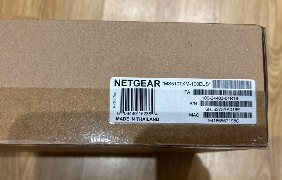 NETGEAR 8-Port Multi-Gigabit/10g Ethernet Smart Managed Pro Switch with 2 SFP+ P - Image 2 of 3