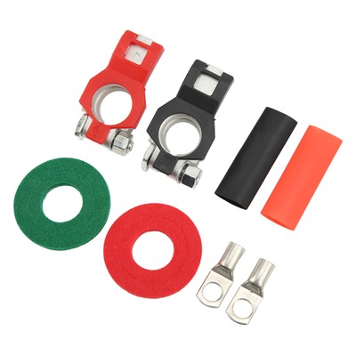 _Positive Negative Battery Terminals Car Cable Connector Clamp For GM 92199462