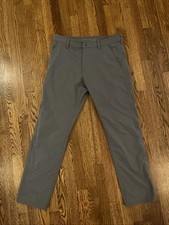 Copper  Oak NWT Men's Momentum Tech Stretch Pants Rayon Gray 34x32