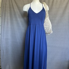 Gap Y2K Maxi Slip Dress Women's Size M Stretch Jersey Soft Beach Vacation NEW