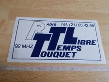 Autocollant RADIO TOUQUET TEMPS LIBRE