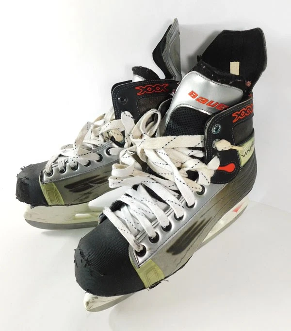 Patines Bauer Vapor 30 2006 Kevyn Adams Carolina Hurricanes usados en juegos Foto 2 de 4