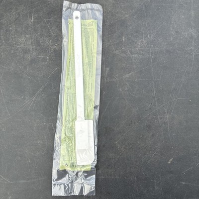 Pampered Chef Skinny Scraper 1655 Silicone Head Spatula White