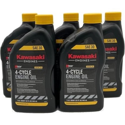 Kawasaki Qty (5) 4 Cycle Motor Oil SAE 30 99969-6281