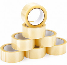 CLEAR STRONG PARCEL PACKING TAPE CARTON SEALING 48MM X 66M CELLOTAPE PACKAGING