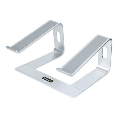 StarTech LAPTOP-STAND-SILVER Laptop Stand Riser for Desk Aluminum for 13''-17''