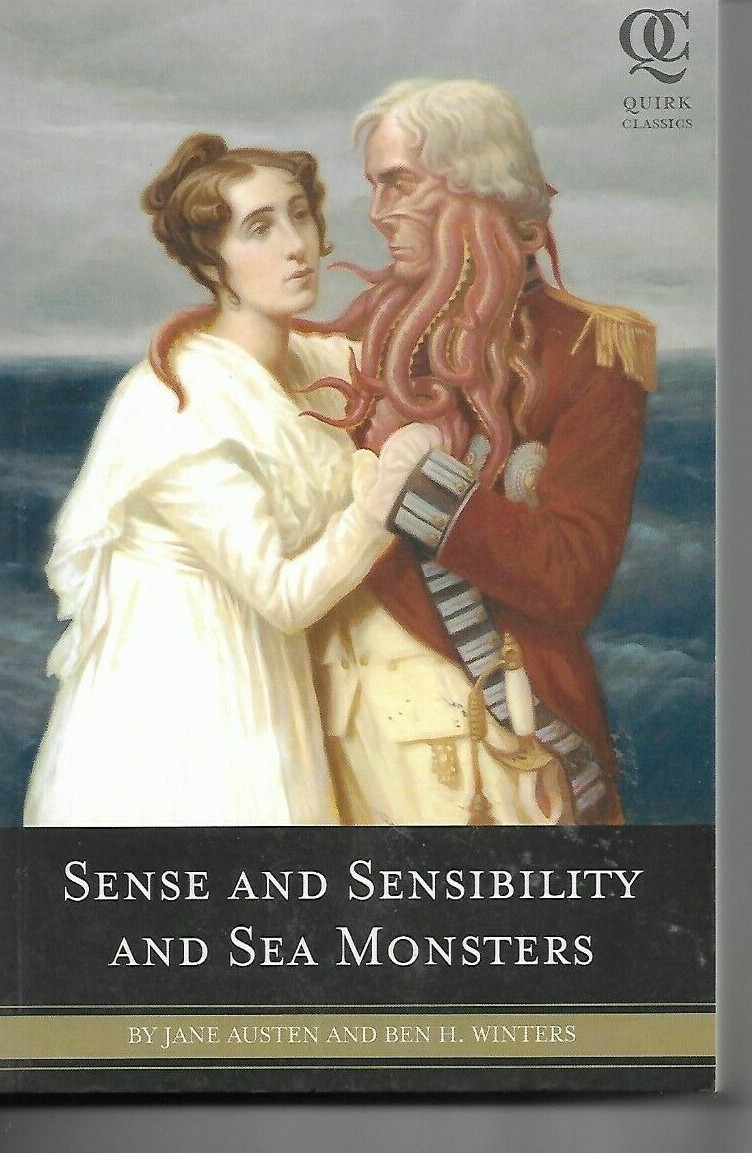 Pride & Prejudice & Zombies + Sense & Sensibility & Sea Monsters 2x P/B