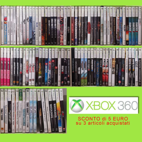 NEW & USED XBOX 360 GAMES LOT - Picture 1 of 217