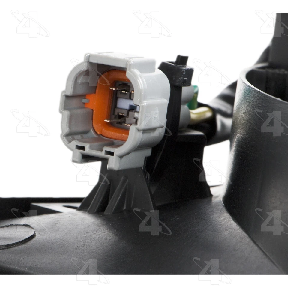 Para 1998-2001 Nissan Altima radiador duplo e conjunto de ventilador condensador 4 estações - Imagem 3 de 4