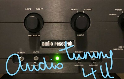 Audio Research - LS - SP - Preamplifier - upgrade and or repair service