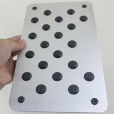 Car Pedal Floor Pad Mat For Automatic Gas Brake Foot Heel Scuff Plate Accessorie