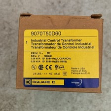 Square D industrial control transformer 9070t50d60 PRIM. V 277 SEC V 120/240