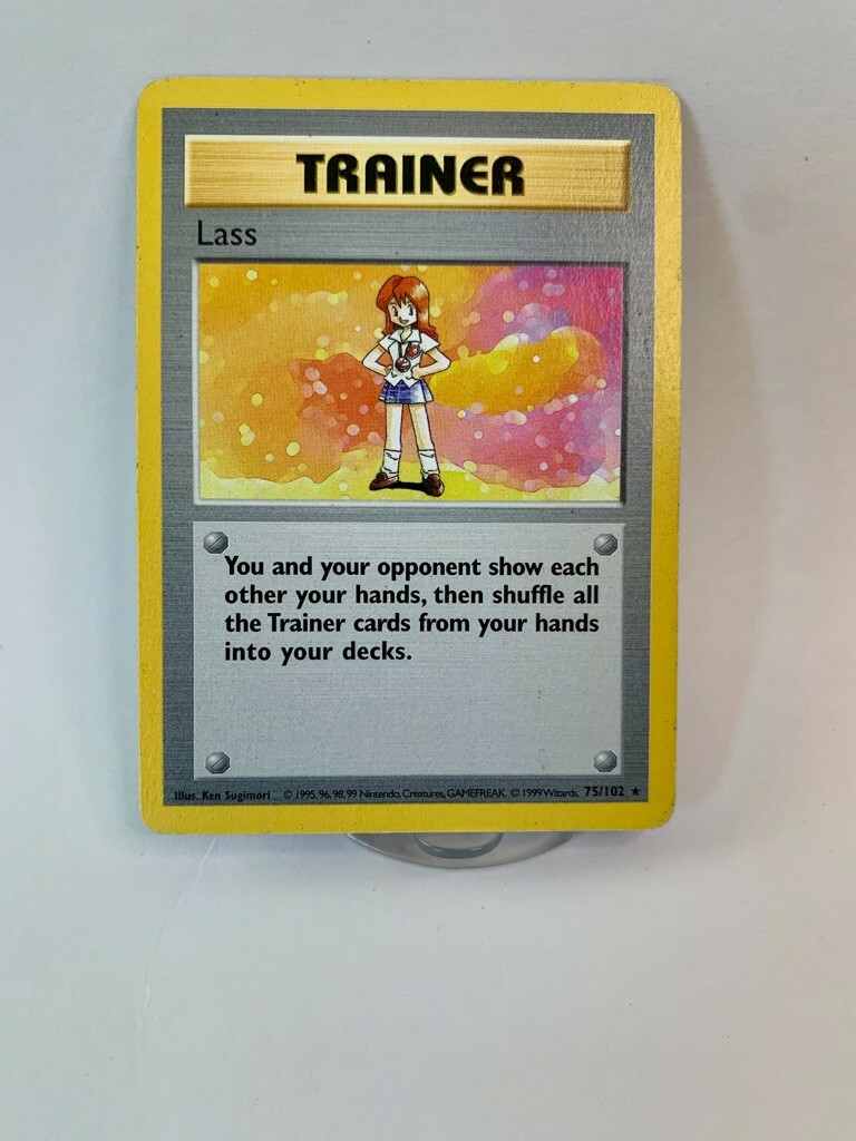 Lass	75/102	Base Set Trainer	SHADOWLESS	1999	WOTC		Rare	NM