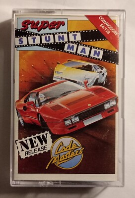 SUPER STUNTMAN - Codemasters - Commodore 64 C64 C128 - GETESTET Siehe Fotos