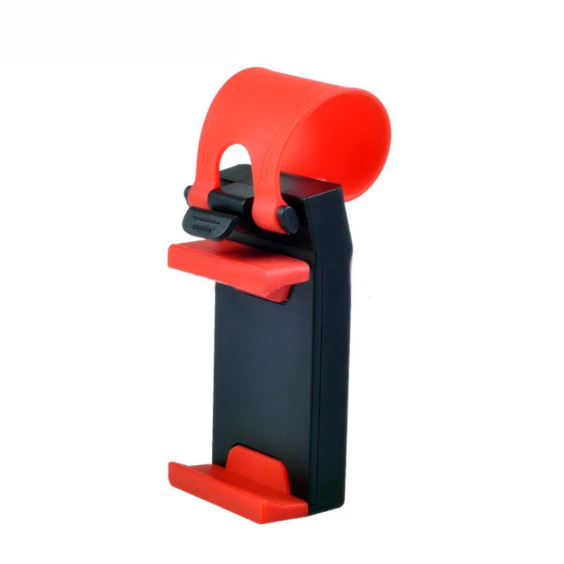Universal Car Steering Wheel Bike Clip Mount Holder For iPhone For Cell Phones g - Image 4 of 4