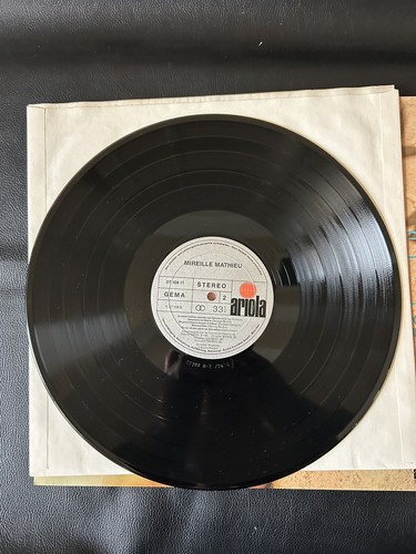 MAREILLE MATHIEU Self-Titled Ariola Records 27108IT West Germany Print Rare - Picture 5 of 6