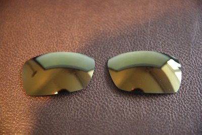PolarLens POLARISIERTE 24k Gold Ersatzlinse Für Oakley Spike Sonnenbrillen