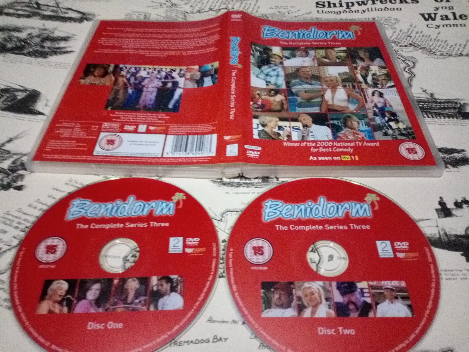 Benidorm: The Complete Series 3 DVD (2009) Johnny Vegas, like new