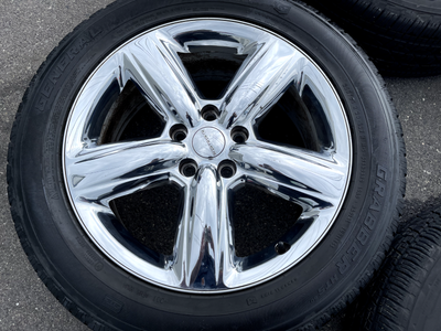 20 Inch 2011- 2013 Dodge Durango Chrome Clad OEM Alloy 20x8 Wheel 