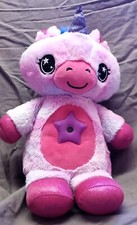 Star Belly Dream Lite Unicorn Pink  Purple Plush Tested Working Night Light