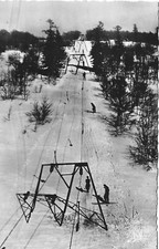 SAINT ETINNE LES ORGUES STATION DE SKI  LE TELESKI DE LA MONTAGNE DE LURE