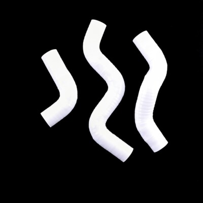 White For KTM 50SX PRO JR SR PRO 2001-2008 Silicone Radiator Coolant Hose Kit