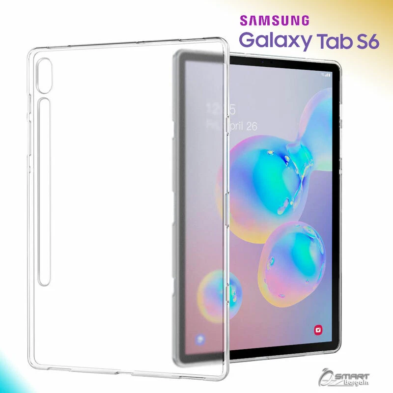 Clear Soft Gel TPU Jelly Case For Samsung Galaxy Tab S6 10.5 " Inch T860 / T865 - image 2 of 4