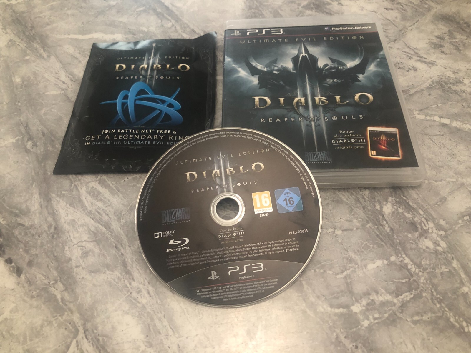 Diablo 3 Reaper Of Souls Ultimate Evil Edition Game (PlayStation 3)