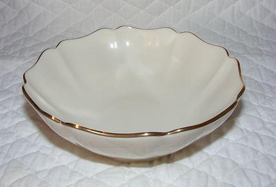 Lenox Special Collection China Individual 5'' Dip Finger Bowl Gold Rim