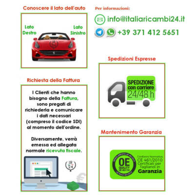 Tubo Manicotto Flessibile Gomma Telata Per Raffreddamento Per FIAT 500 F L R 126