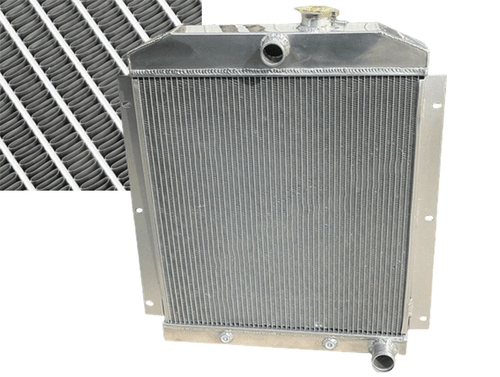 Radiador de aluminio de 3 filas para camioneta Chevy 3100/3600/3800 1947-1954 l6 AT - Imagen 10 de 10