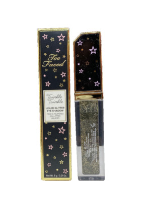 Too Faced Twinkle Twinkle Liquid Glitter Eye Shadow Licorich 0.21oz NIB