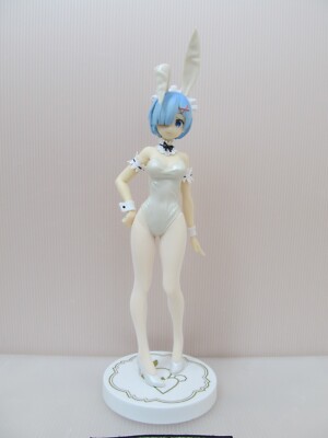 Anime Figure Re Zero Rem FURYU BiCute Bunnies Figure Series White