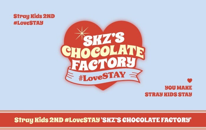 STRAY KIDS - 2ND #Love STAY 'SKZ'S CHOCOLATE FACTORY MESSAGE