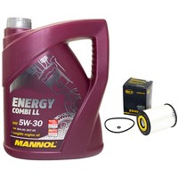 MotoröL Set 5W-30 5 Liter + ÖLfilter SH 4045 L FüR Mercedes E-Klasse Sprinter