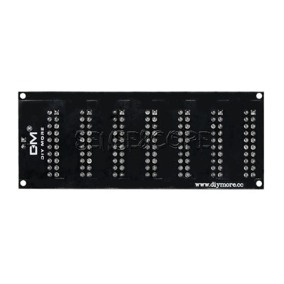 SCHEDA RESISTORE 7 decenni 1R-99999R/1R modulo resistenza programmabile