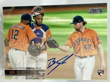 Blake Taylor 2021 Topps Stadium Club Base Rookie Auto #SCBA-BT - Houston Astros 