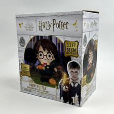 Harry Potter Gemmy Inflatable Gemmy Halloween w/Pumpkin Airblown 3.2 ft NIB