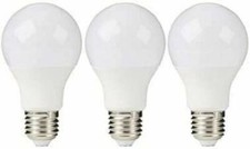 Pack of 3 Diall LED Large Edison Screw (E27) Warm White Light Bulbs 10.5W = 75W