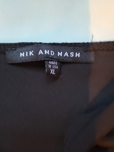 Pagliaccetto maglione tuta senza maniche Nik & Nash nero taglia XLlarge elasticizzato - Foto 2 di 6
