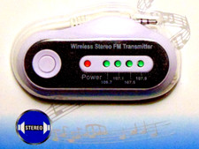 Wireless Stereo FM Transmitter