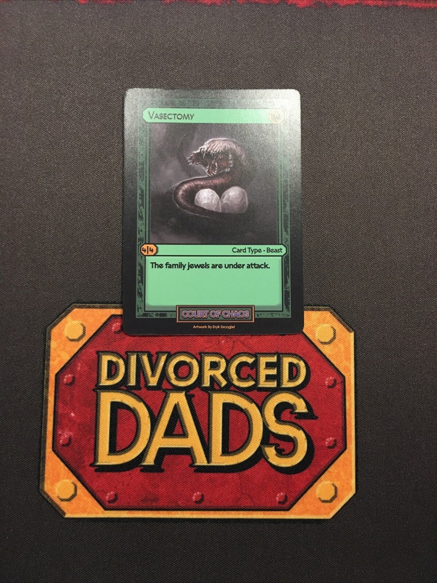 divorced dads cards rare Collecting Laughs: Divorced Dads Trading Cards and 1st Anniversary Releases!