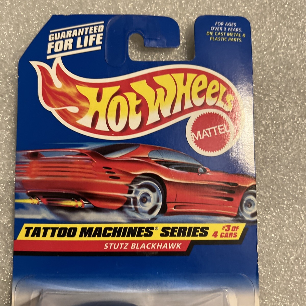 1997 Hot Wheels Tattoo Machines Series Stutz Blackhawk Car #687