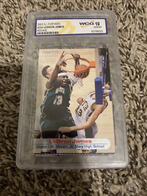 2003 Sports Illustrated SI for Kids #264 LeBron James Rookie WCG GEM-MT 10