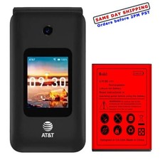 Large Power 1550mAh Standard Excellent Battery for Cricket Debut Flip U102AC USA