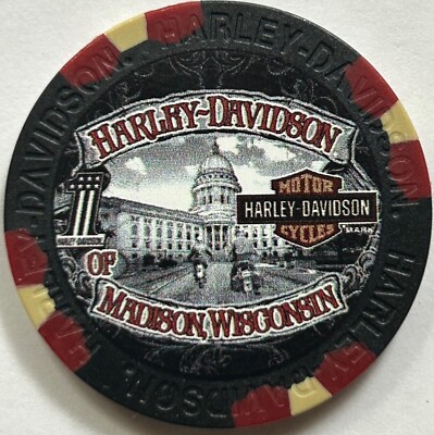 Harley Davidson 120th Poker Chips From Madison HD in Madison, Wisconsin