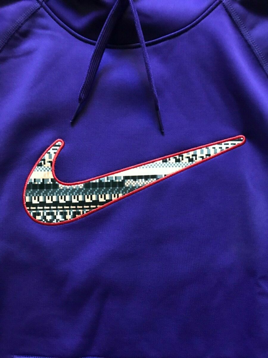 Womens NIKE ALL-TIME PRINT SWOOSH THERMA-FIT HOODIE Womens NIKE ALL-TIME PRINT SWOOSH THERMA-FIT HOODIE