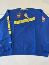 Brand NEW NBA Mitchell Ness Golden State Warriors  Sweatshirt XL NWT $100