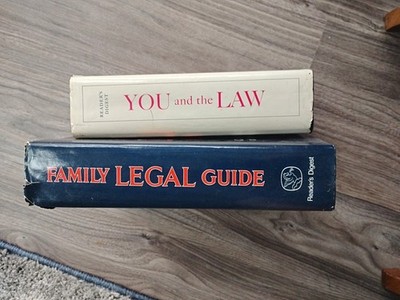 Law Books Set Of Two HCDJ Family Legal Law
